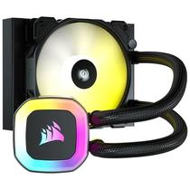 Cooler Corsair H55 CW-9060052-WW 120 MM/RGB Liquid - Preto