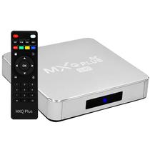 TV Box MXQ Plus 5G 8K Ultra HD de 256GB/64GB de Ram - Prata