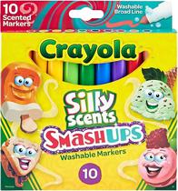 Marcador Crayola Silly Scents Smashups 58-8274 (10 Unidades)