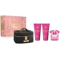 Kit Perfume Versace Bright Crystal Absolut Edp - Feminino 4 Pecas