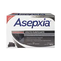Jabón Asepxia Carbón Detox 100GR