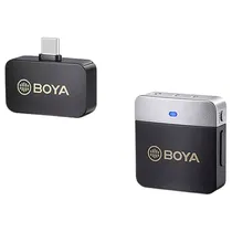 Microfone Boya BY-M1V3 Wireless USB-C (1TX+1RX) - Black