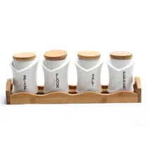 Potes de Cerâmica – Conjunto com 4 Unidades 9X7 CM

 + Soporte