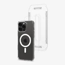 Capa Protetora Spigen para iPhone 16 Pro Max Magsafe Ultra Hybrid Pack (Magfit) ACS08141