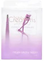 Encrespador de Cílios + Pinça Beauty Creations Eyelash Curler Elctset-Purp