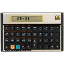 Calculadora Financeira HP 12C 10 Digitos com 120 Funcoes - Preta/Dourada