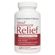 Earth’s Creation Natual Menopausa Relief 120 Cápsulas