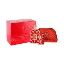 Kit Perfume Orientica Amber Rouge Edp 4 Piezas