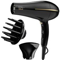 Secador de Cabelo Gama Gold Bora-DW 2.200 Watts 220 - 240 V ~ 50/60 HZ - Preto/Dourado