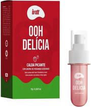 Calda Picante com Aroma de Morango Azedinho Intt Ooh Delicia 11G