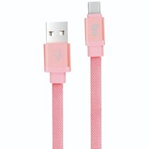 Cable Tipo C Elg CNVC10PK Canvas Rosa