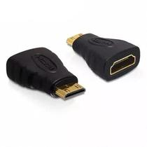 Generico Adaptador HDMI Mini Macho A HDMI Normal Hembra Negro