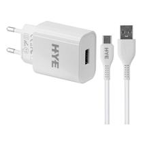 Carregador Hye HYEC77C 22.5W USB-A + Cabo - Branco