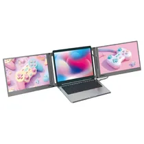 Monitor Portátil Satellite A-DM1501 - Full HD - USB-C - 60HZ - Tela Dupla - 15.6"