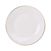 Plato de Porcelana para Postre PP-191 Playo 20.5 CM Blanco