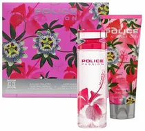 Kit Perfume Police Passion Edt 100ML+ Body Lotion 125ML - Feminino