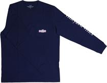 Outlet Camiseta Manga Longa Vineyard Vines 1V001128 Masculina - Navy