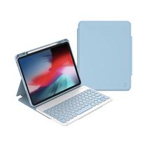 Funda Con Teclado Wiwu para iPad 10.2/10.5" Azul