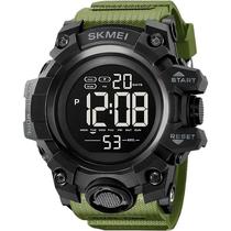 Relogio Masculino Skmei 2140 Ag Verde Exercito