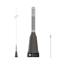 Antena Móvil Steelbras AP20189 VHF 5/8 Ondas Evolution Con Muelle Base Uhf