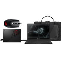 Notebook Gamer Asus Rog Flow X13, AMD Ryzen 9 5980HS, Tela 13.4", 16GB Ram, 1TB SSD, Gerforce GTX1650 4GB + Rog XG Mobile RTX3080, GV301QH-K6325T, Preto Black