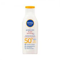 Locao Protetora Solar Nivea Sun Protecao Pele Sensivel SPF50 125ML