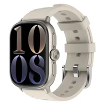 Relogio Smartwatch Imilab Frame 2 Pro Imiki GPS/BT Titanium/Beige