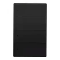 Zigbee Homie Esp Push 4 Int. HSS04FR-BLK Black HSS04FR-BK