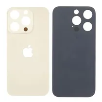 Tapa Trasera iPhone 14 Pro Max Dorado