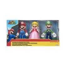 Kit de Figuras Jakks Pacific Super Mario Multipack Reino Champinon 64511