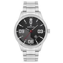 Relogio Analogico Masculino Daniel Klein DK.1.12671-1 Premium Gents / Pulseira de Aco Inoxidavel - Prata