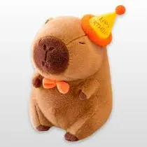 Original Peluche Capibara Con Gorrito