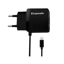 Carregador Ecopower EP-7054 USB-C/USB-A 30W - Preto