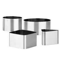 Tescoma Moldes de Emplatar 4 PZS "Grandchef"