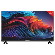 Smart TV LED de 32" Megastar LED32SM com FHD/ HDMI/ USB/ Wifi/ Bivolt - Preto