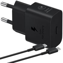 Carregador Samsung EP-T2510XBEGWW USB-C de 25 Watts + Cabo USB-C