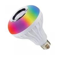 Lâmpada LED Megastar LS701A de 12 Watts com Bluetooth e Alto-Falante Bivolt - Branca