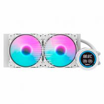 Cooler Water Aigo Darkfalsh DN240D Nebula White Painel Monitor