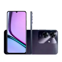 Celular Realme Note 60S RMX3933 128GB / 4GB Ram / Dual Sim / 6.74" / 32MP - Black (Anatel)