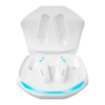 Fone Lenovo Thinkplus GM2 Pro, Mic, Bluetooth, Wireless, Touch, Android, Ios e PC, Branco