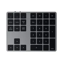 Teclado Extendido Inalámbrico Satechi Slim ST-Xlabkm Gris Espacial