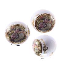 Conjunto de Bolas Decorativas de 3 Pecas 13CM