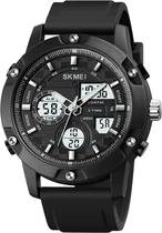 Relogio Skmei 1757 Black/White - Masculino