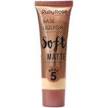 Ruby Rose Base Liquida Soft Matte HB-8050 29ML Tester Beige 5