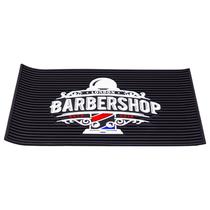 Tapete para Maquina de Barbeiro para Banco TA003-3 45X30 London Barbershop Estd 2018 - Preto