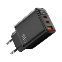 Carregador Wiwu WI-G010 Fireflay Carga Rápida 30W Negro