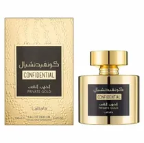 Perfume Lattafa Confidential Private Gold Eau de Parfum Unissex 100ML