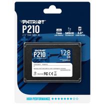 SSD Patriot P210, 128GB, 2.5", SATA 3, Leitura 450MB/s, Gravacao 350MB/s, P210S128G25