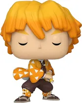 Boneco Zenitsu Agatsuma - Demon Slayer Kimetsu No Yaiba - Funko Pop! 869