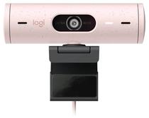 Webcam Logitech Brio 500 Full HD 1080P com HDR Rosa (960-001418)